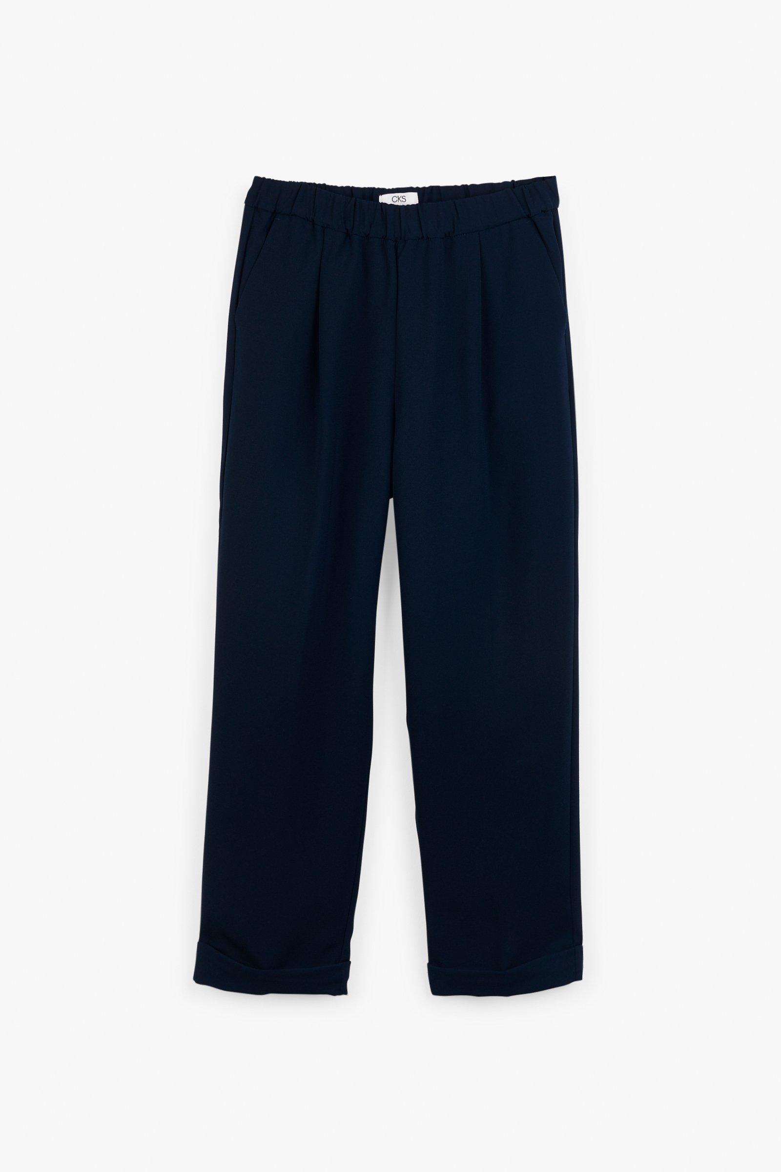 CKS Dames - SAGE - ankle trousers - dark blue