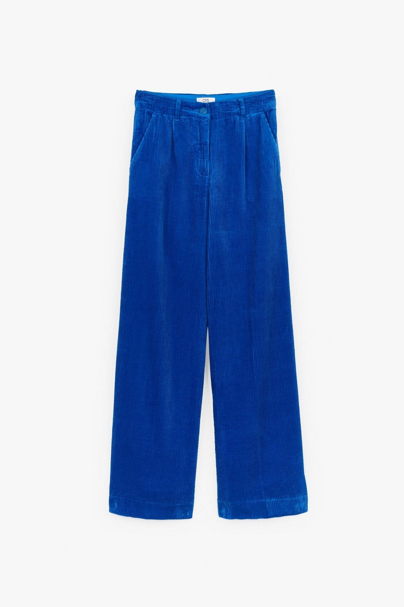 CKS Dames - RODA - pantalon long - bleu