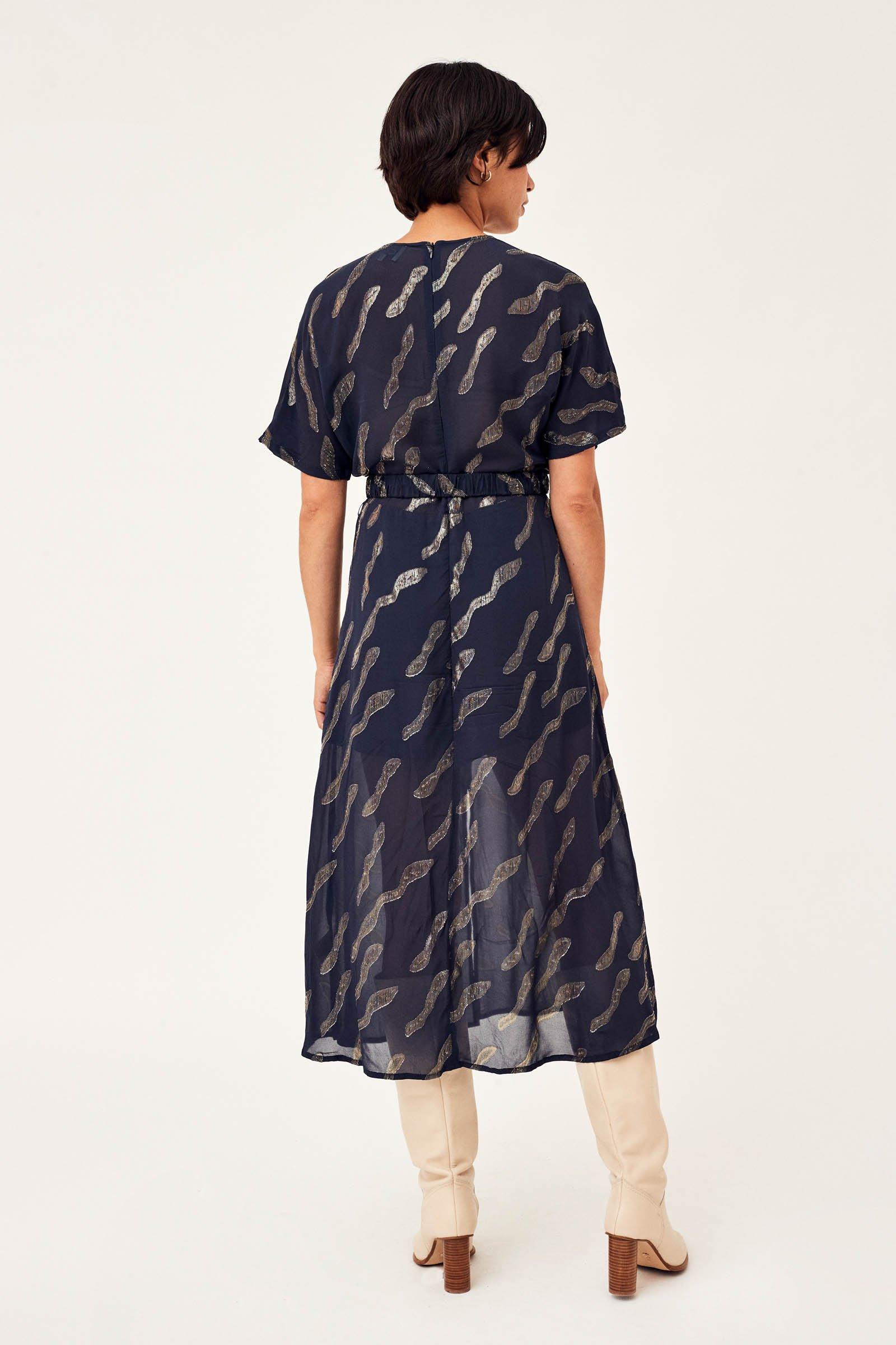 CKS Dames - WOVE - long dress - yellow