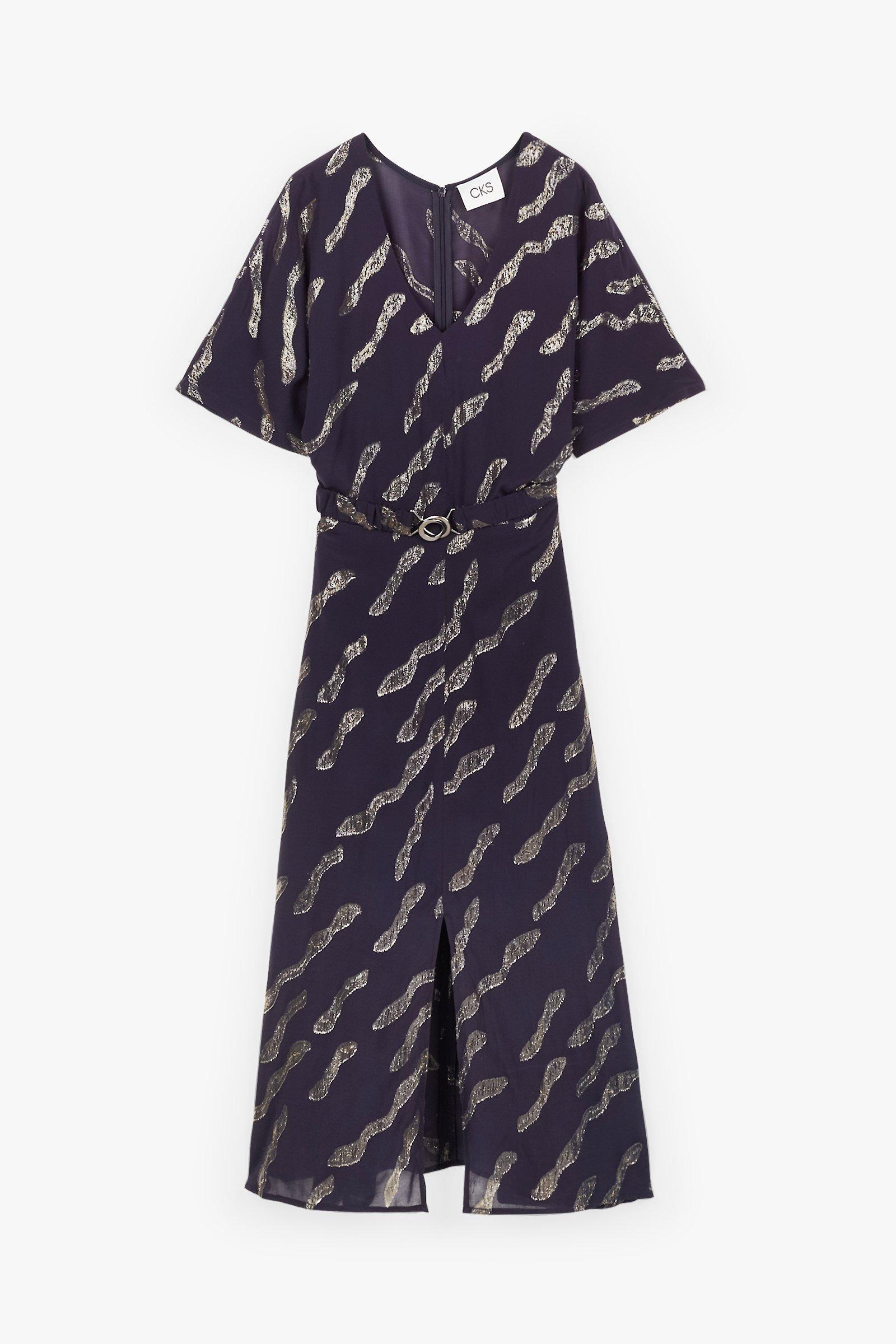 CKS Dames - WOVE - long dress - yellow