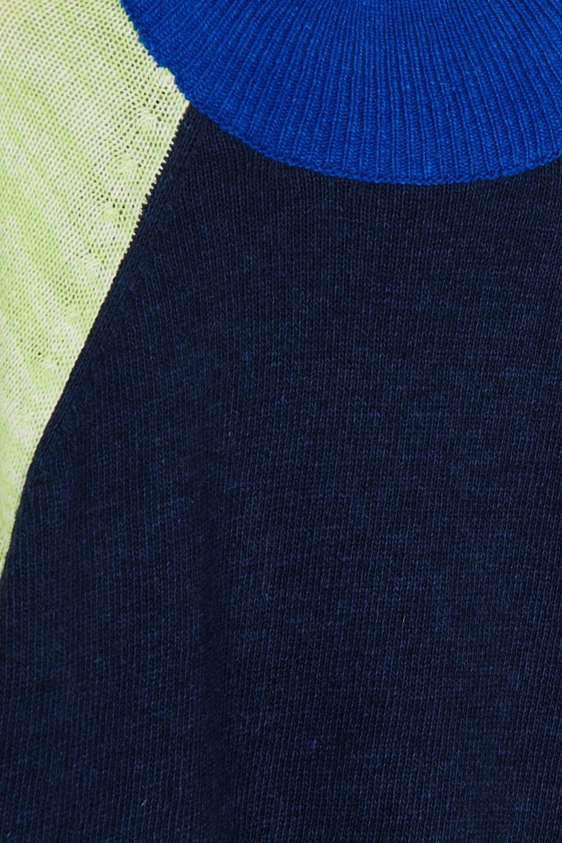 CKS Dames - PEARL - pullover - bleu foncé