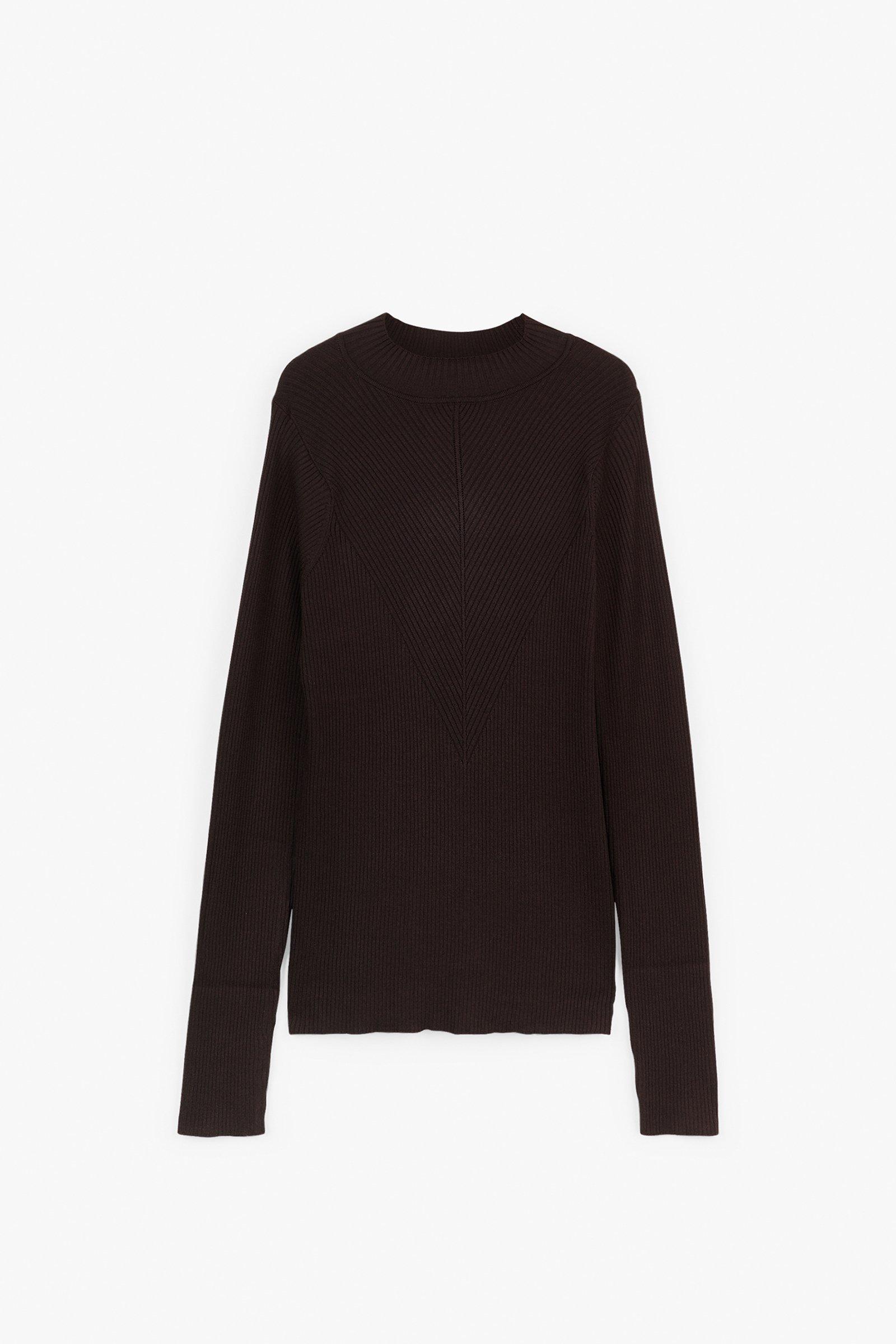 CKS Dames - PAX - rollneck - brown