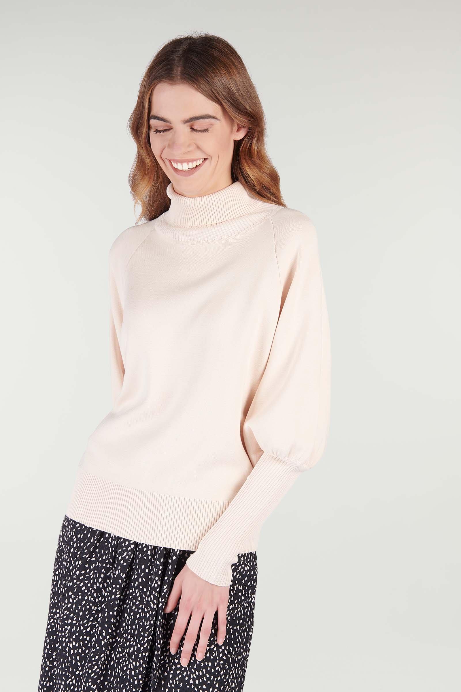 CKS Dames - PAMULA - rollneck - white