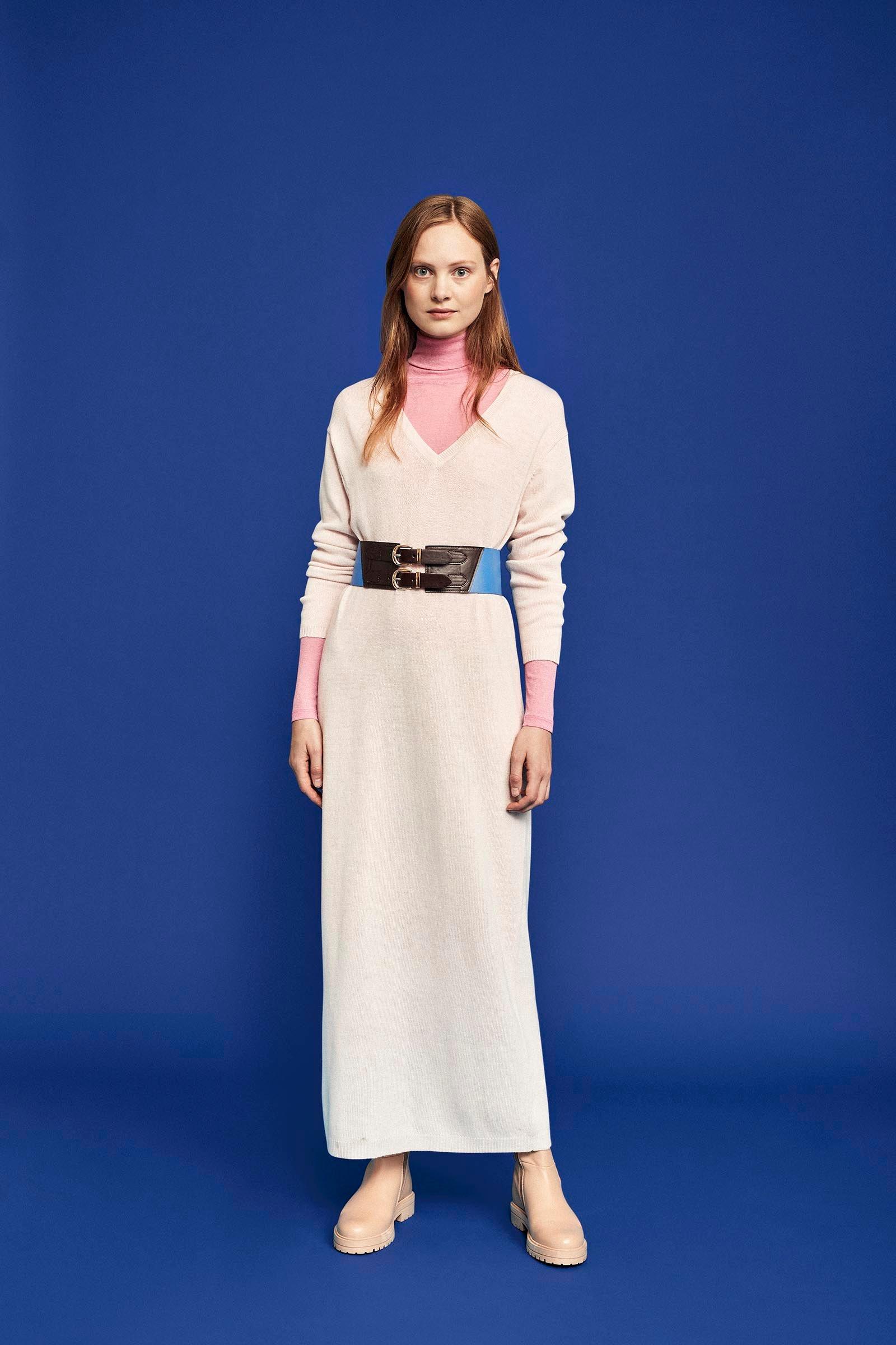 CKS Dames - PRISM - long dress - white