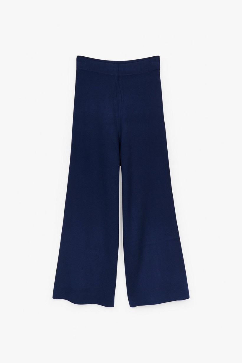 CKS Dames - PILARMA - pantalon à la cheville - bleu foncé