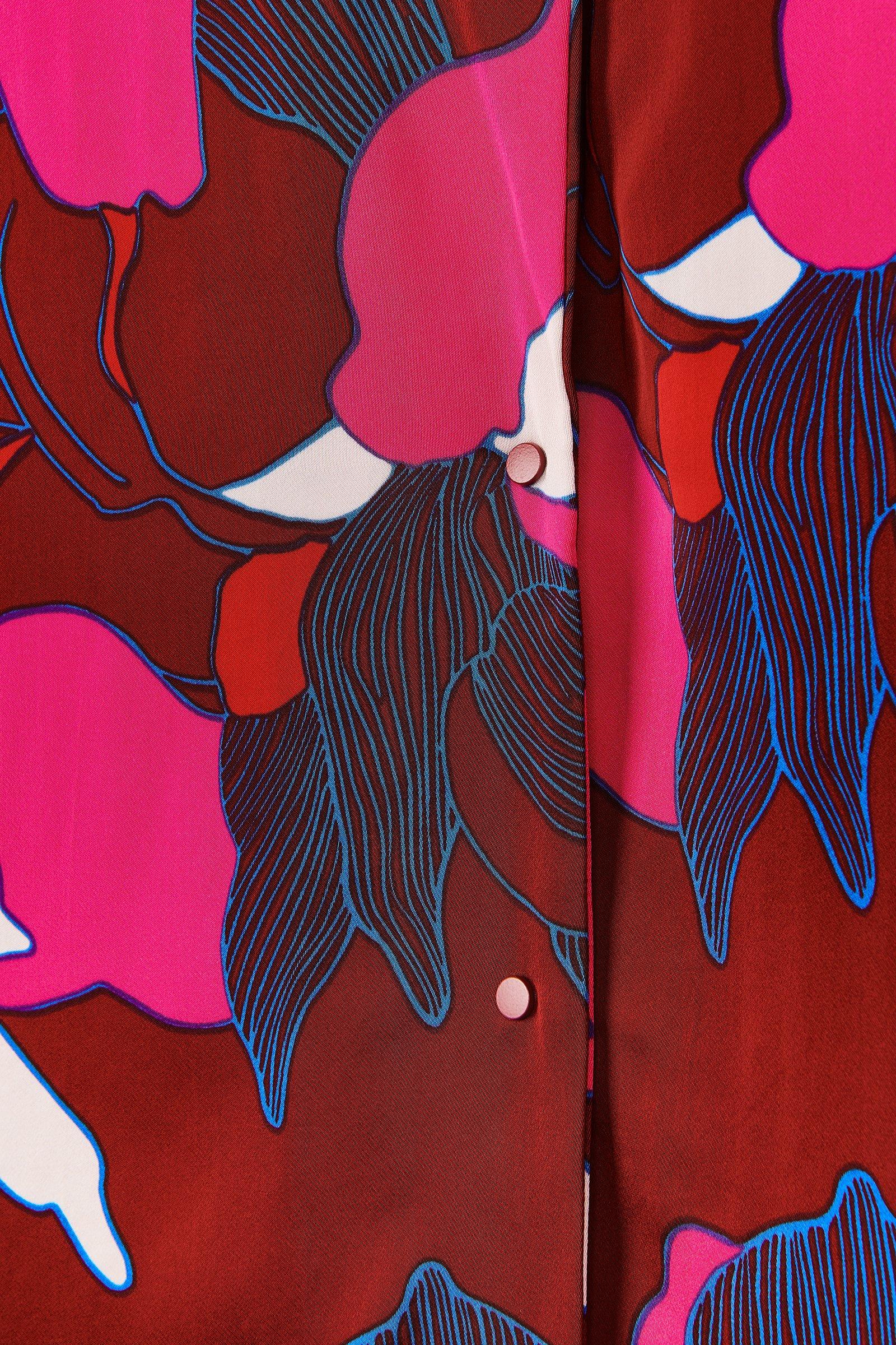 CKS Dames - SADE - blouse korte mouwen - donkerrood