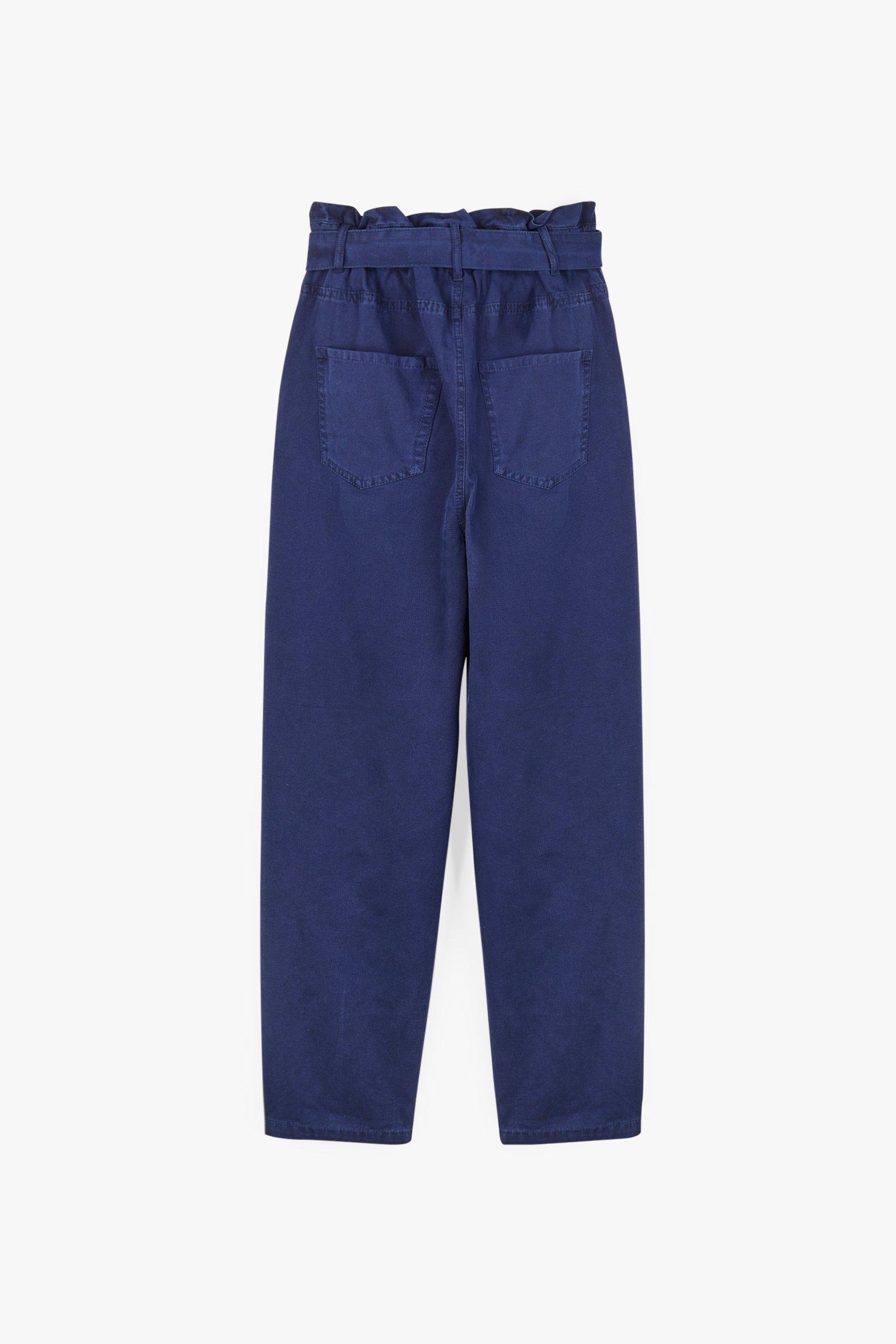 CKS Teens - GEMMI - jean à la cheville - bleu foncé