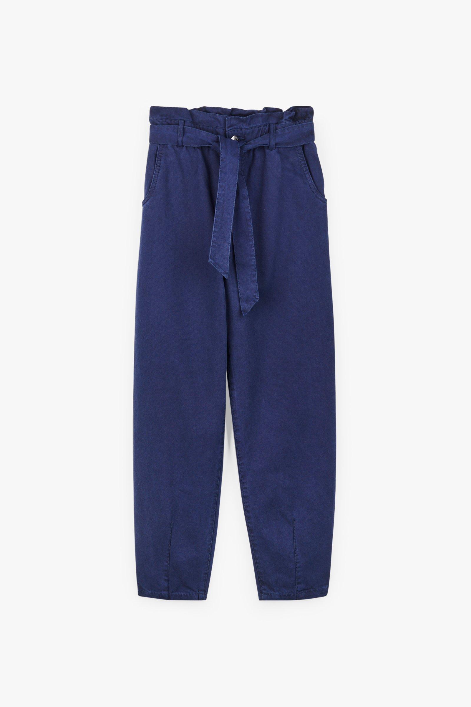 CKS Teens - GEMMI - jean à la cheville - bleu foncé