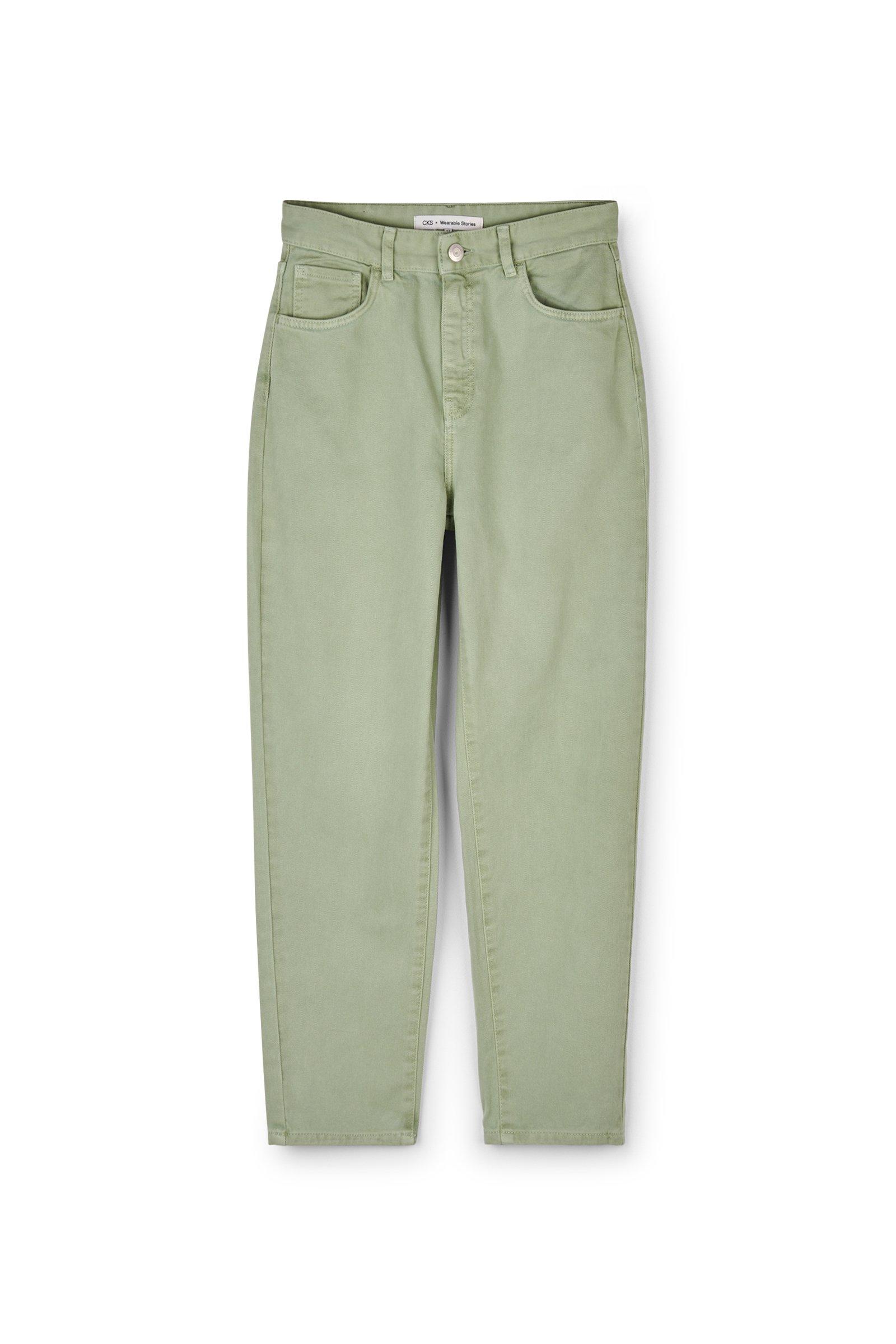 CKS Dames - WILLOW - Ankle-Jeans - Hellgrün