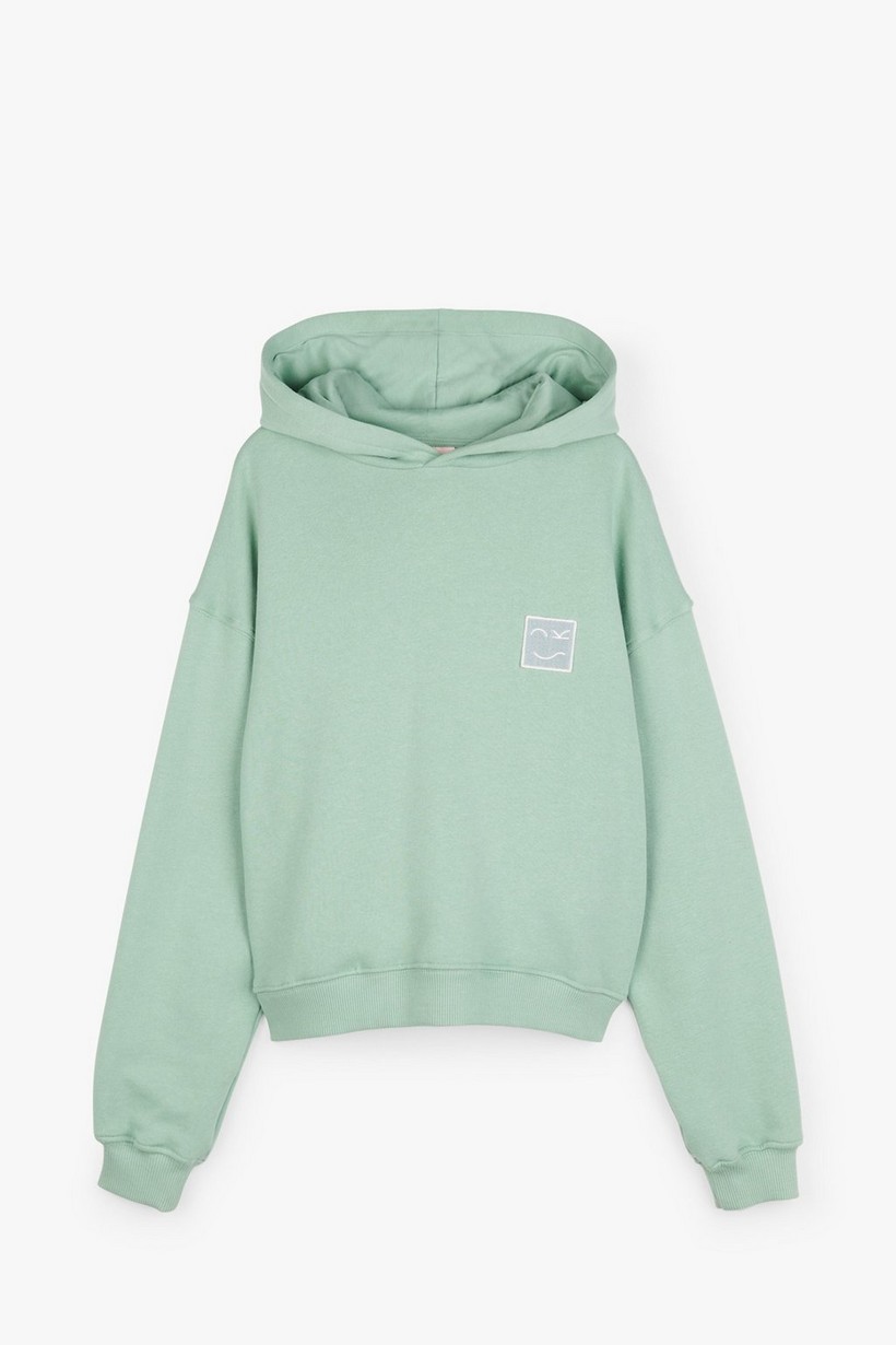 CKS Teens - GIRRY - sweatshirt à capuche - vert clair