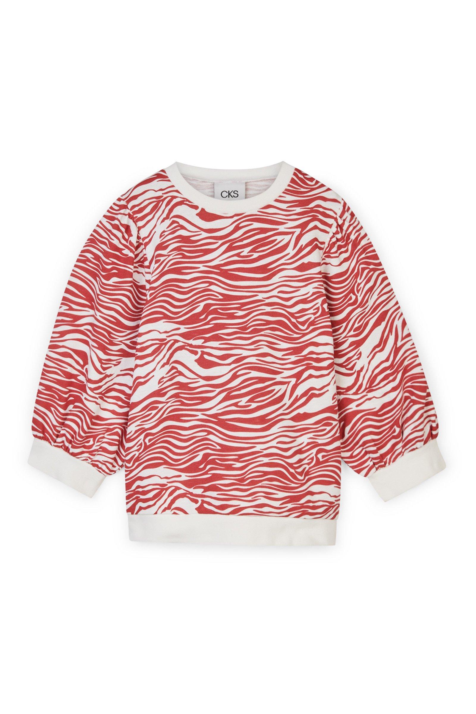 CKS Dames - NAMIBIE - sweater - donkerrood