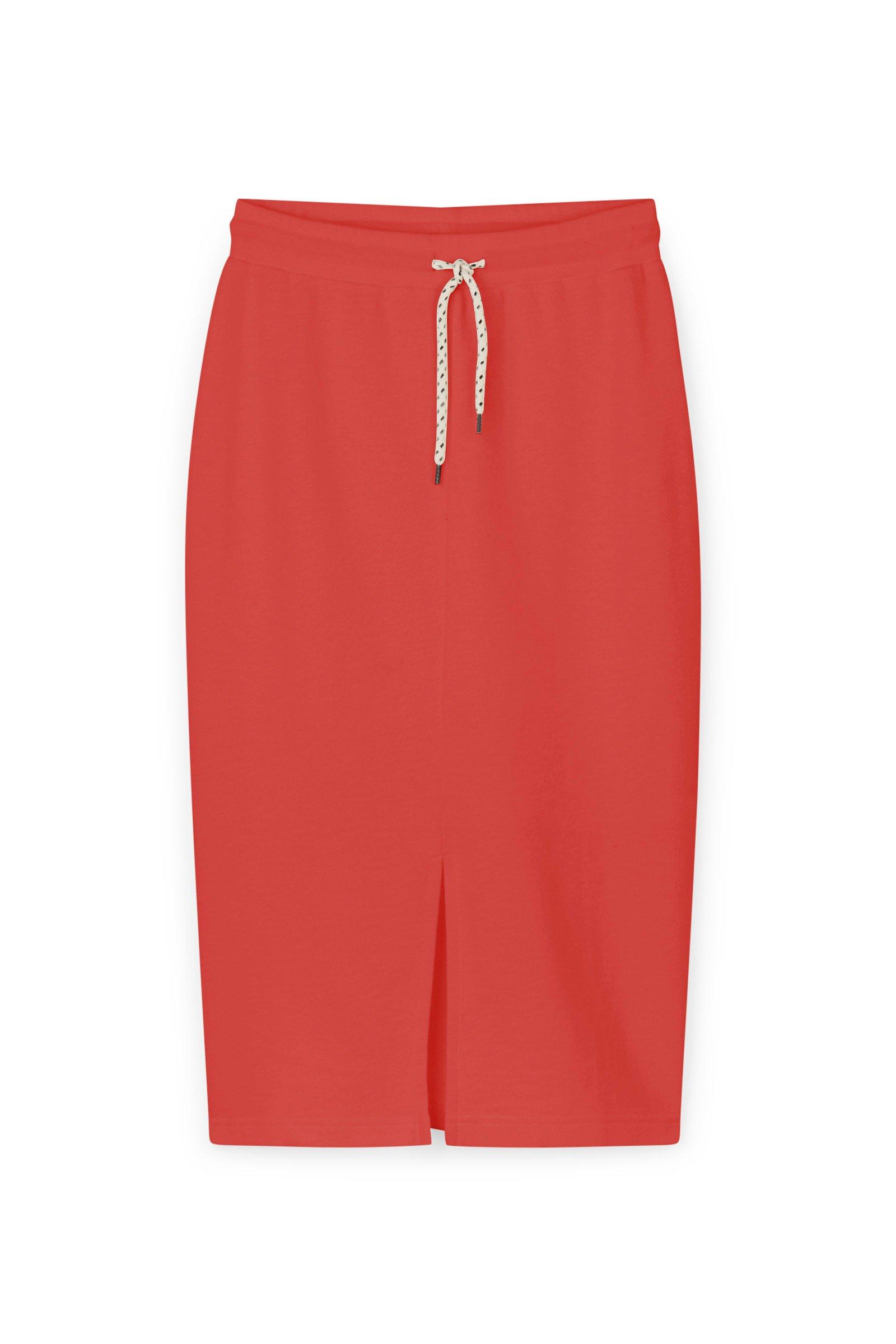 CKS Dames - GHANA - midi skirt - dark red