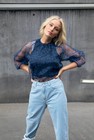 CKS Teens - JAPAN - blouse lange mouwen - donkerblauw