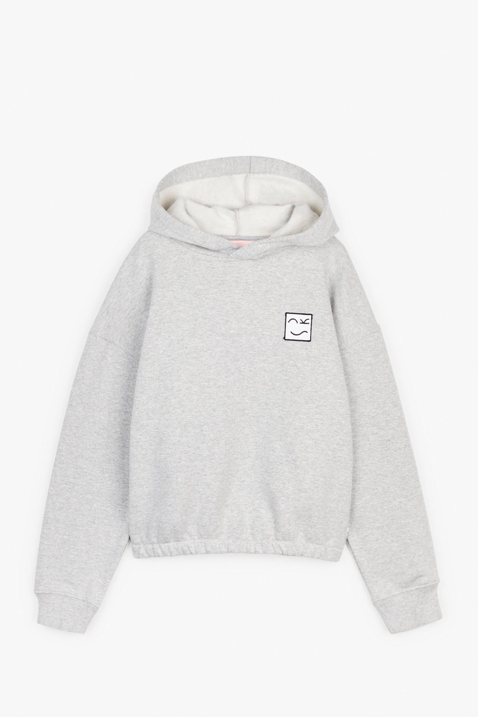 CKS Teens - GOOSE - Kapuzenpullover - Hellgrau