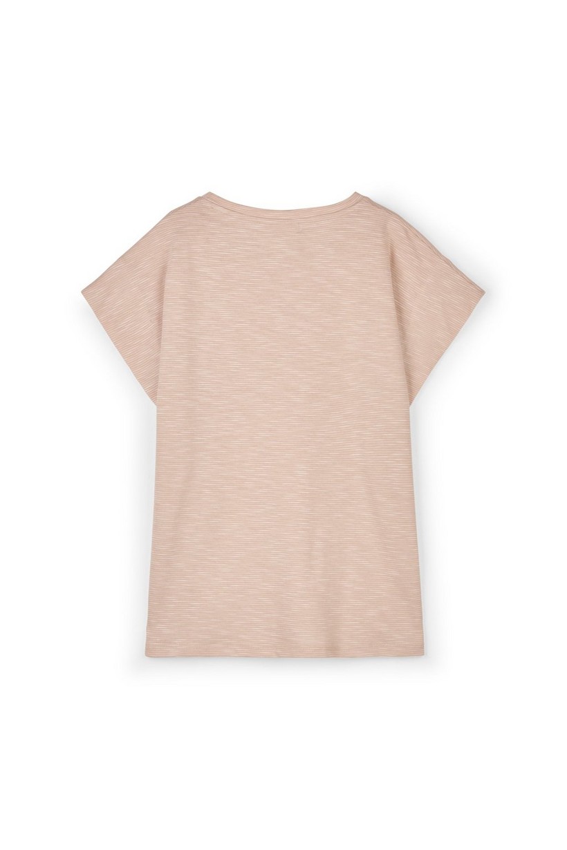 CKS Dames - PAMINA - t-shirt à manches courtes - beige clair