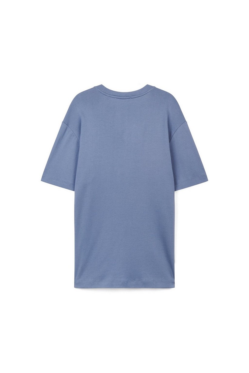 CKS heren - SESAME - t-shirt korte mouwen - blauw