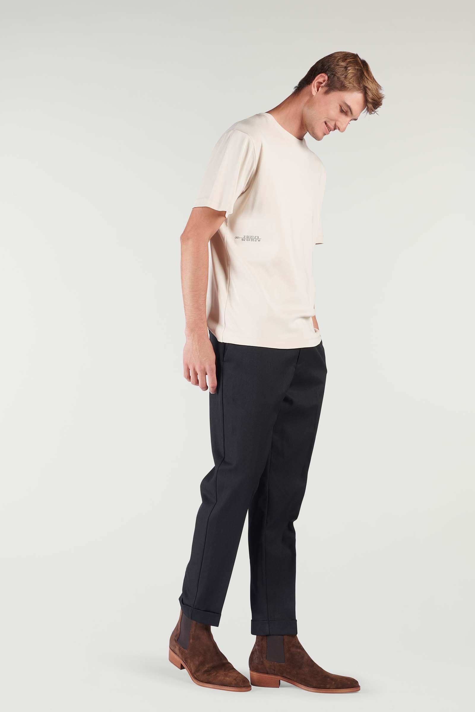 CKS heren - CREAM - t-shirt korte mouwen - beige