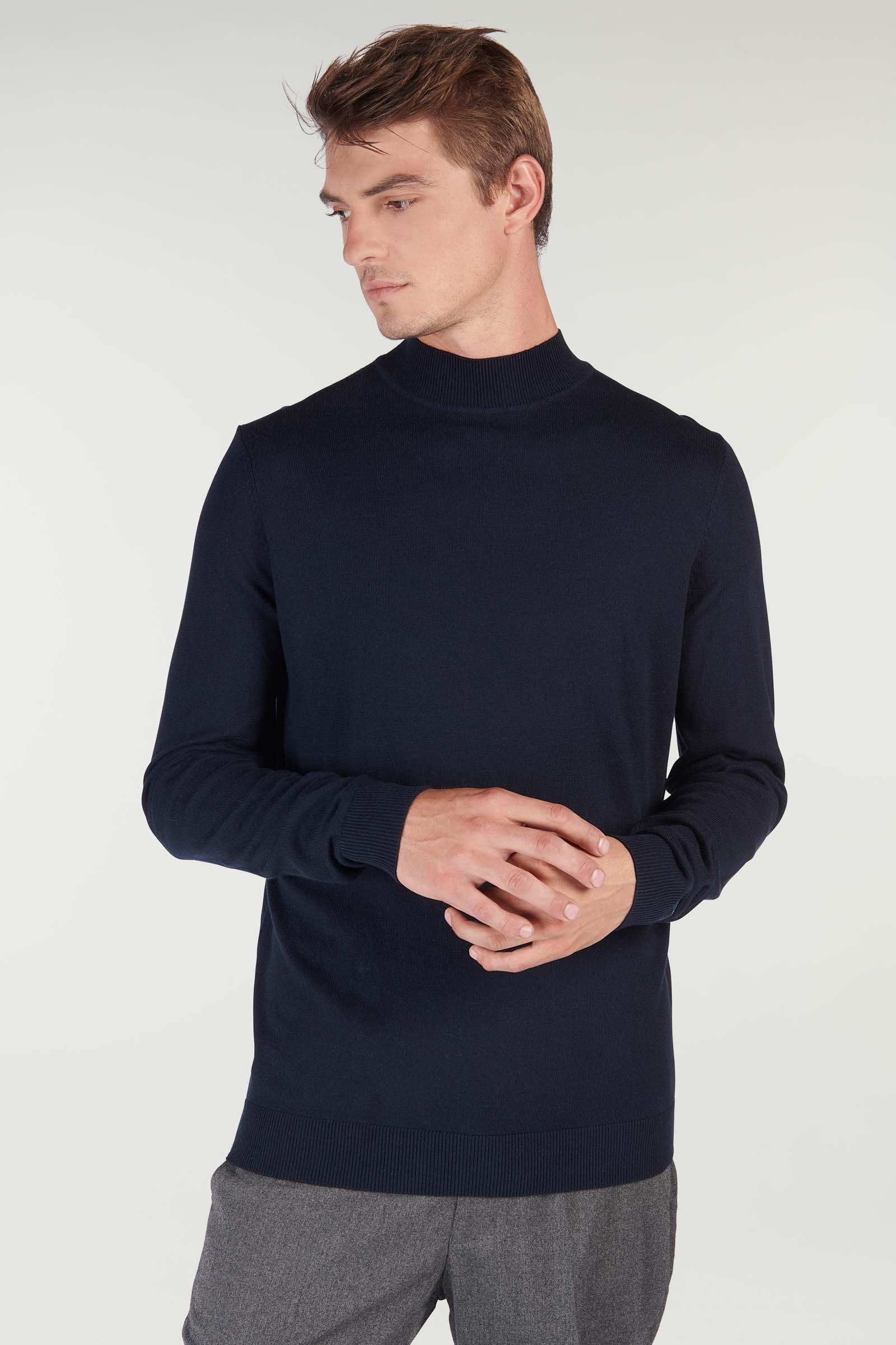 CKS heren - MATCHA - trui - donkerblauw