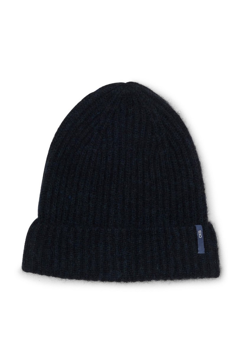 CKS - OLIVE - knitted hat - dark blue