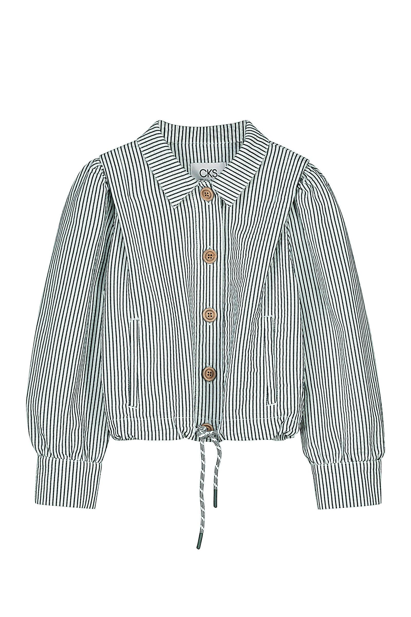 CKS Kids - ESTA - korte casual jas - wit