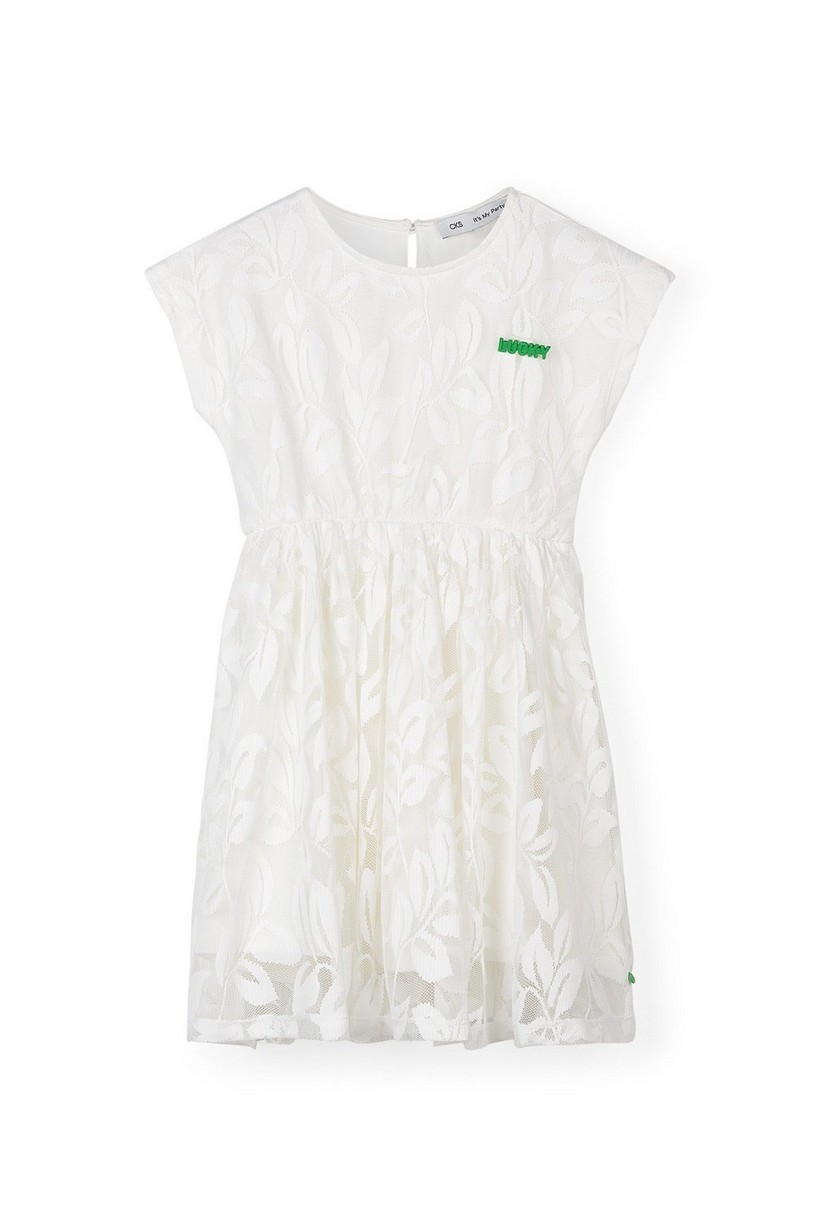 CKS Kids - EMON - robe courte - blanc