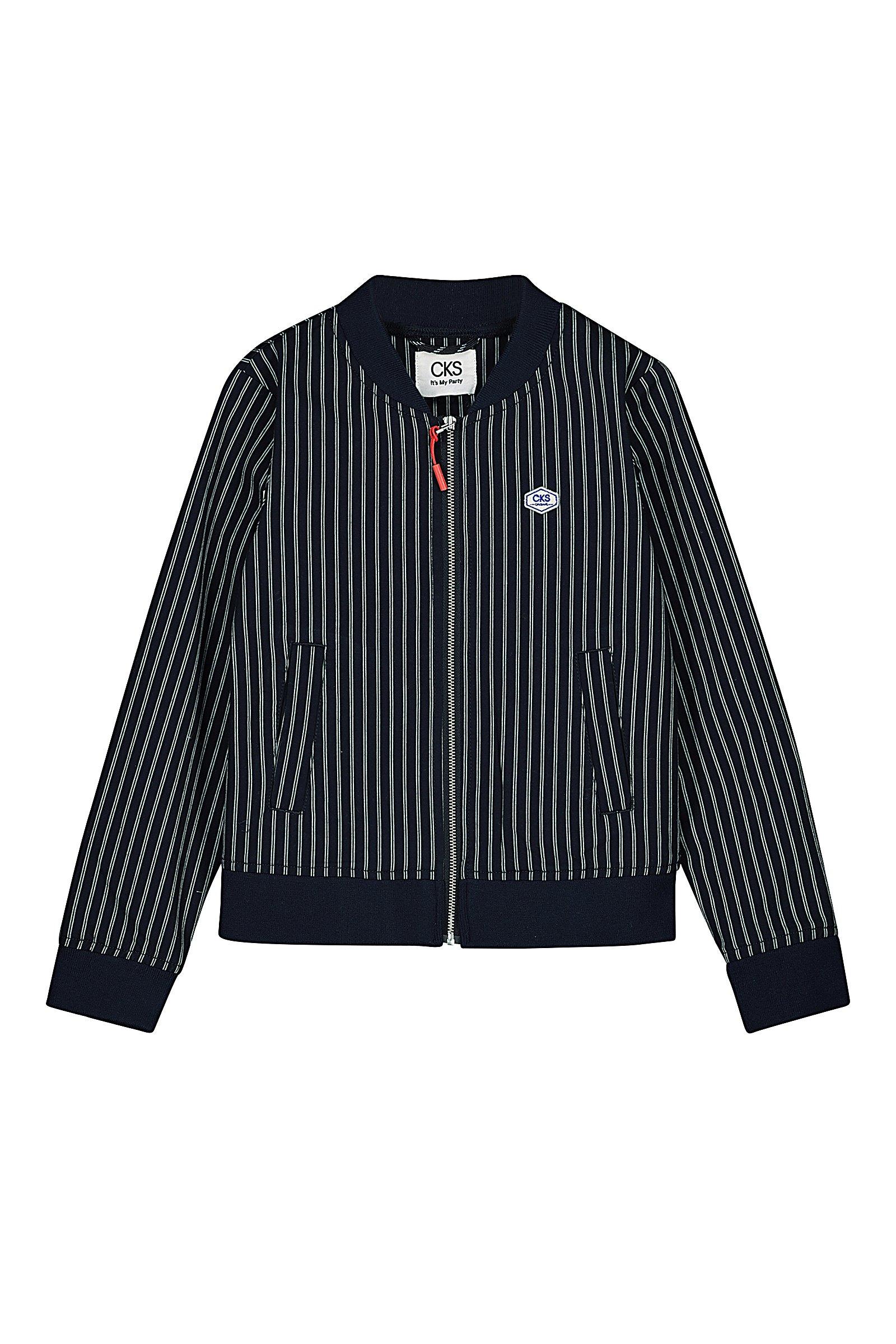 CKS Kids - BRANDON - short jacketfantasy - blue