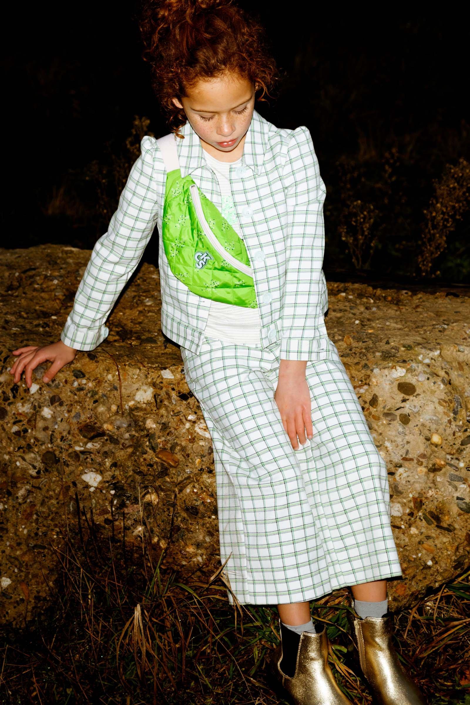 CKS Kids - EFFECK - veste fantaisie courte - blanc