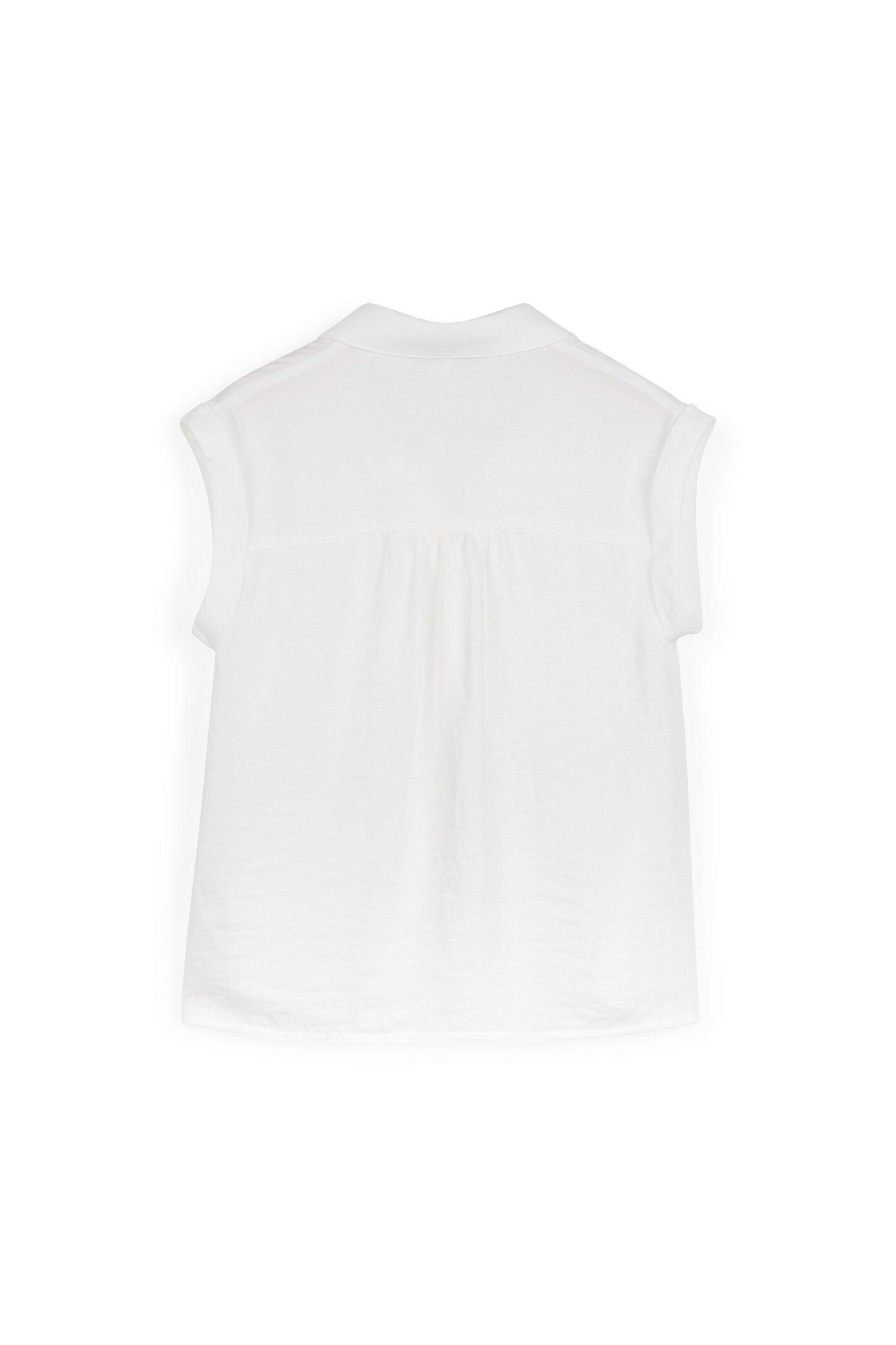 CKS Kids - ECHO - blouse lange mouwen - wit