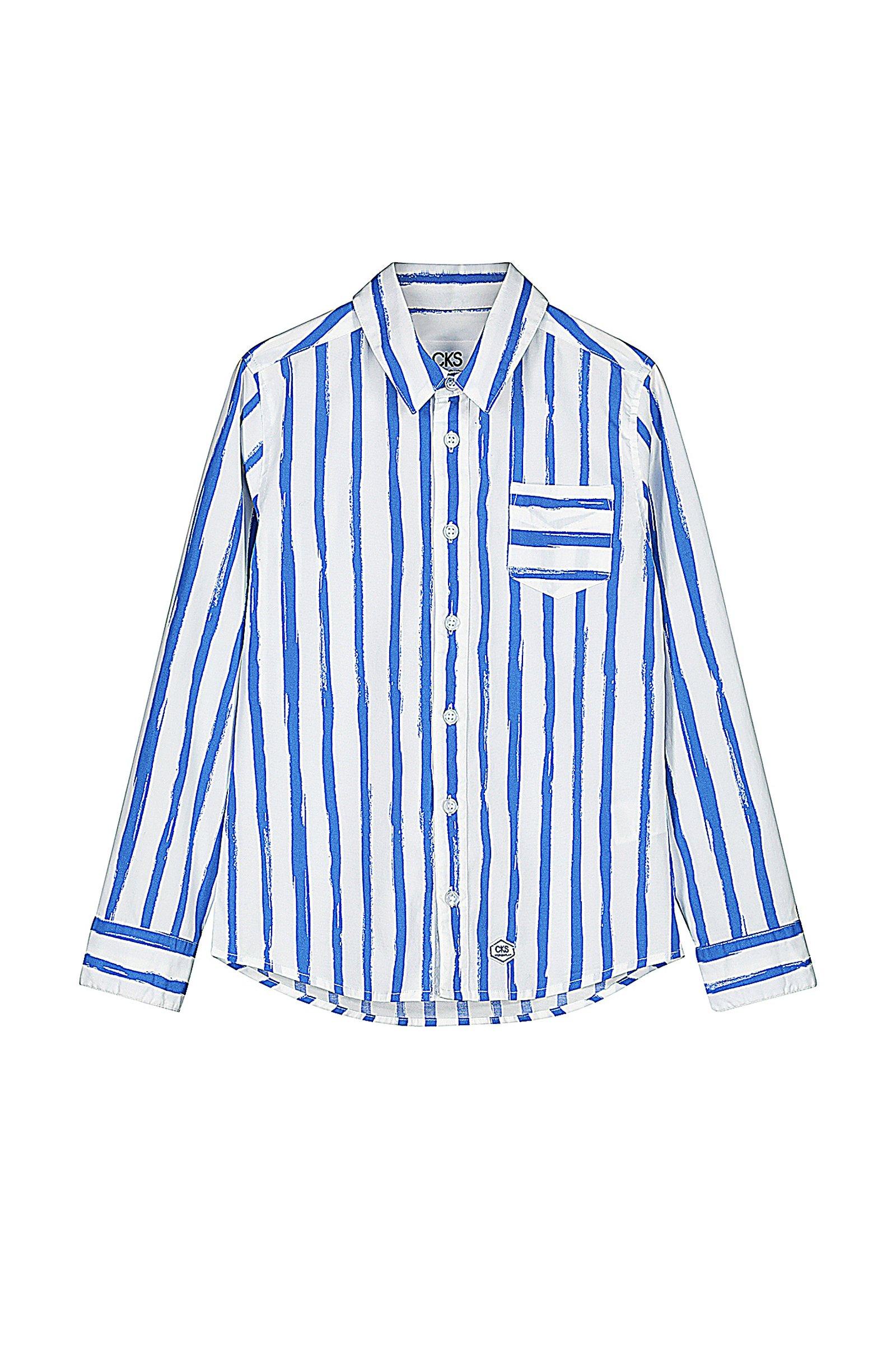 CKS Kids - BODVAR - chemise à manches longues - blanc