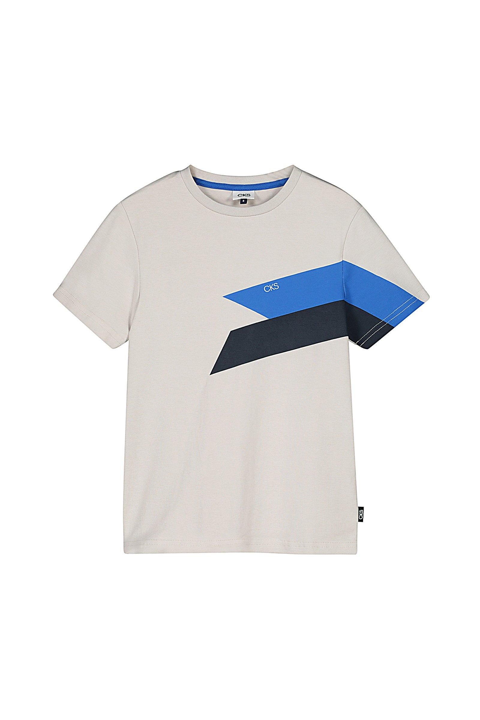 CKS Kids - YANICK - t-shirt korte mouwen - lichtbruin