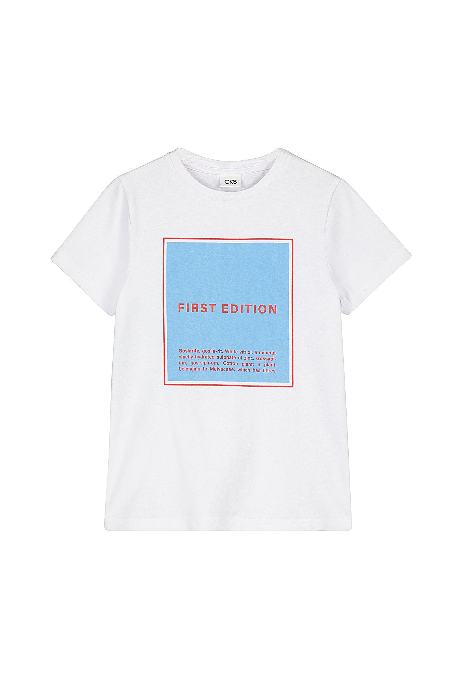 CKS Kids - YIGGE - t-shirt korte mouwen - wit