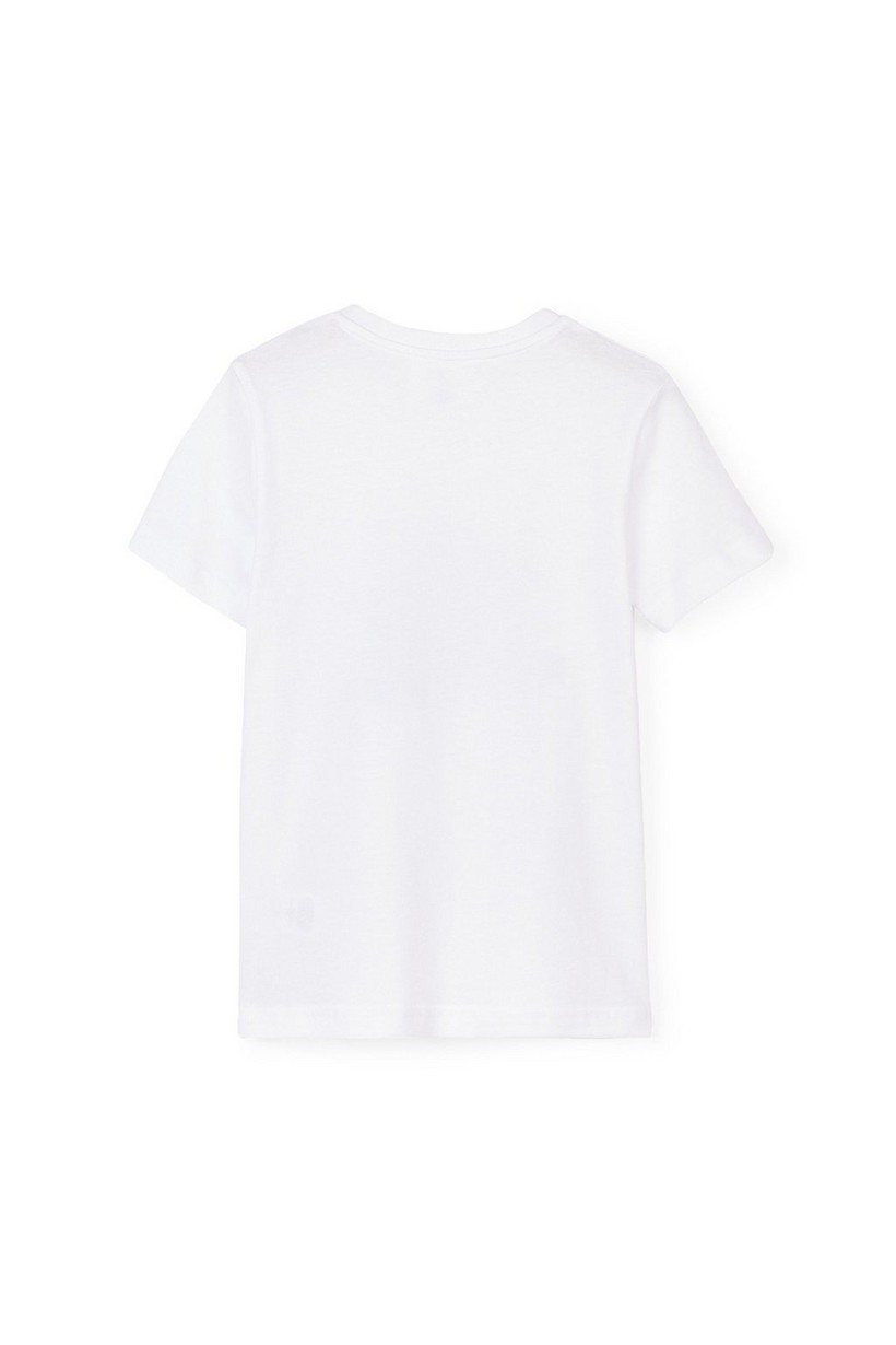 CKS Kids - YELTE - t-shirt korte mouwen - wit
