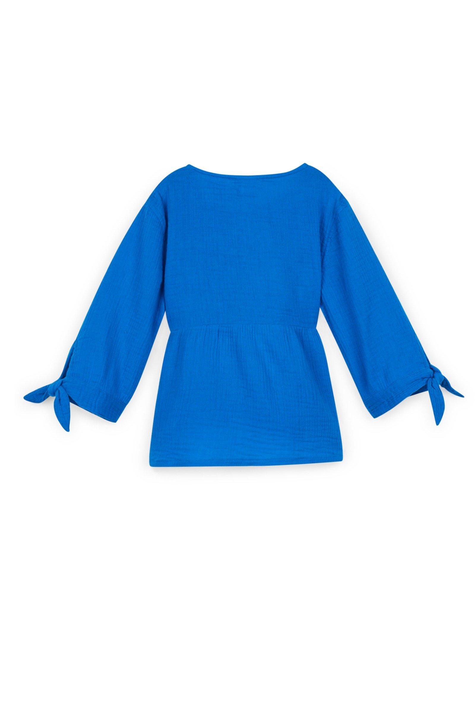 CKS Kids - WALLIS - blouse lange mouwen - blauw