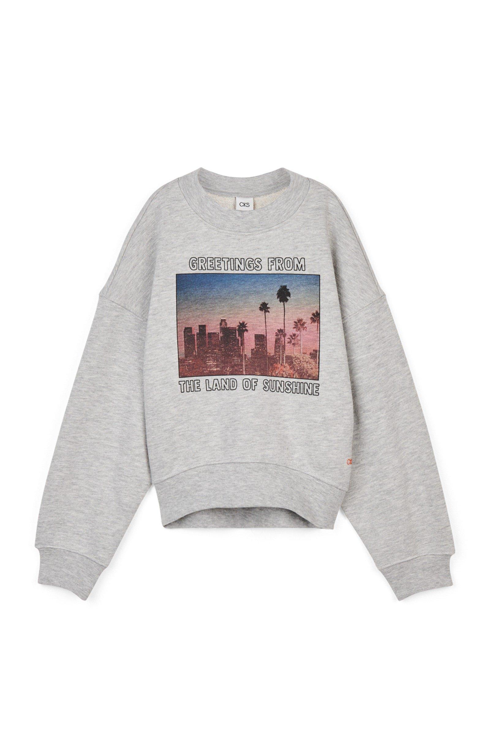 CKS Kids - WIGGLE - sweatshirt - gris