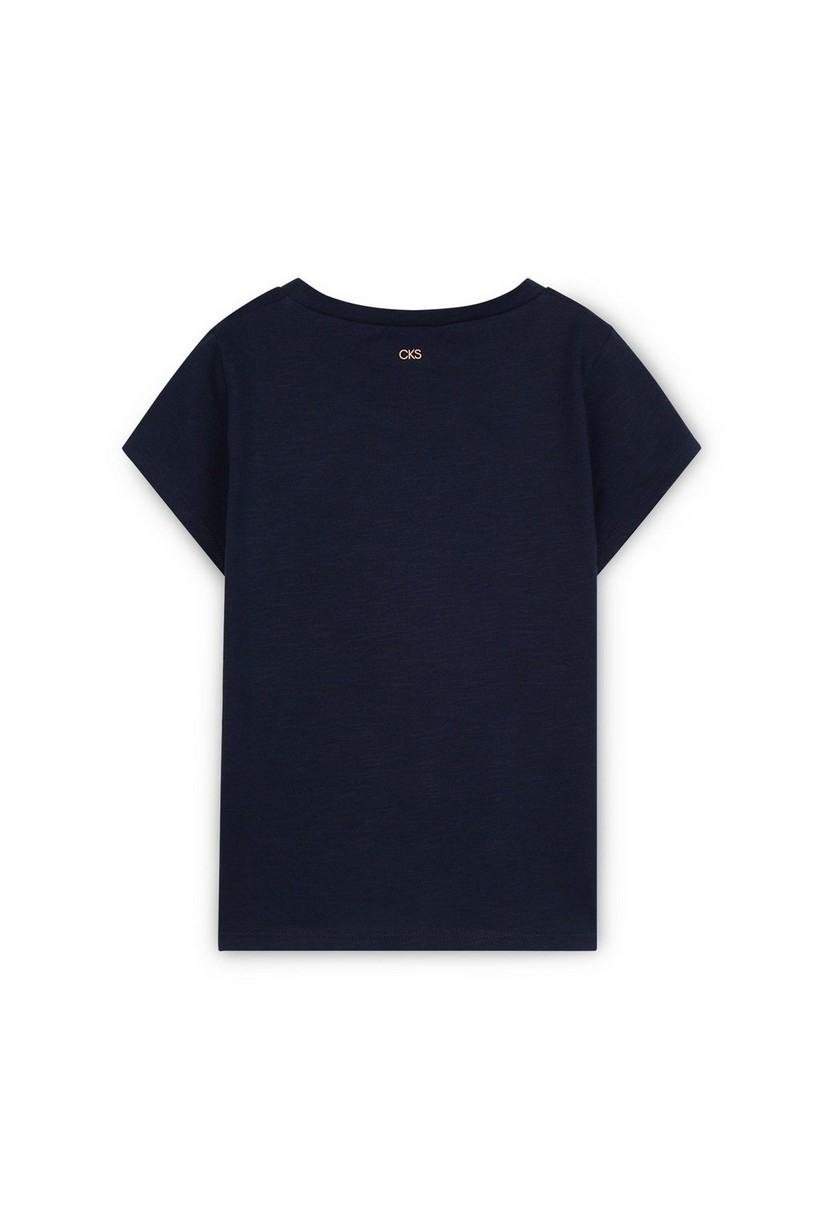 CKS Kids - WINK - t-shirt à manches courtes - bleu foncé