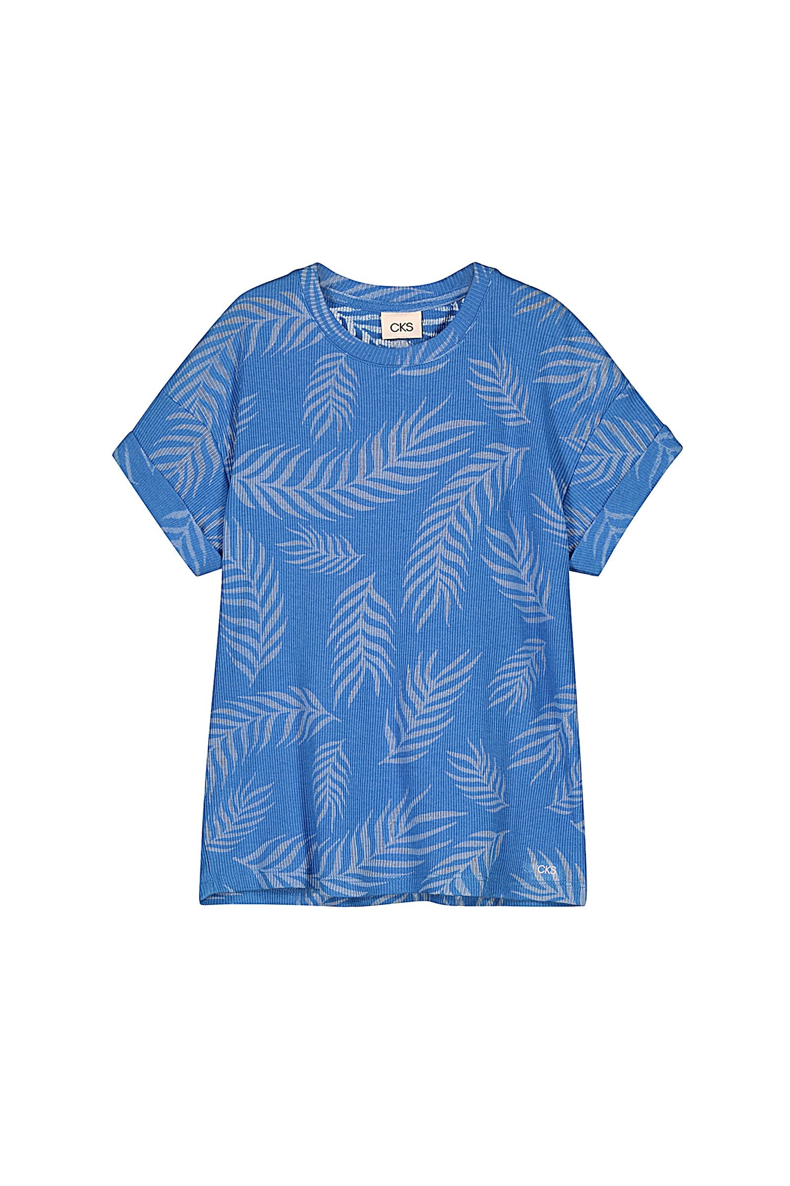 CKS Kids - DIMKE - t-shirt à manches courtes - bleu