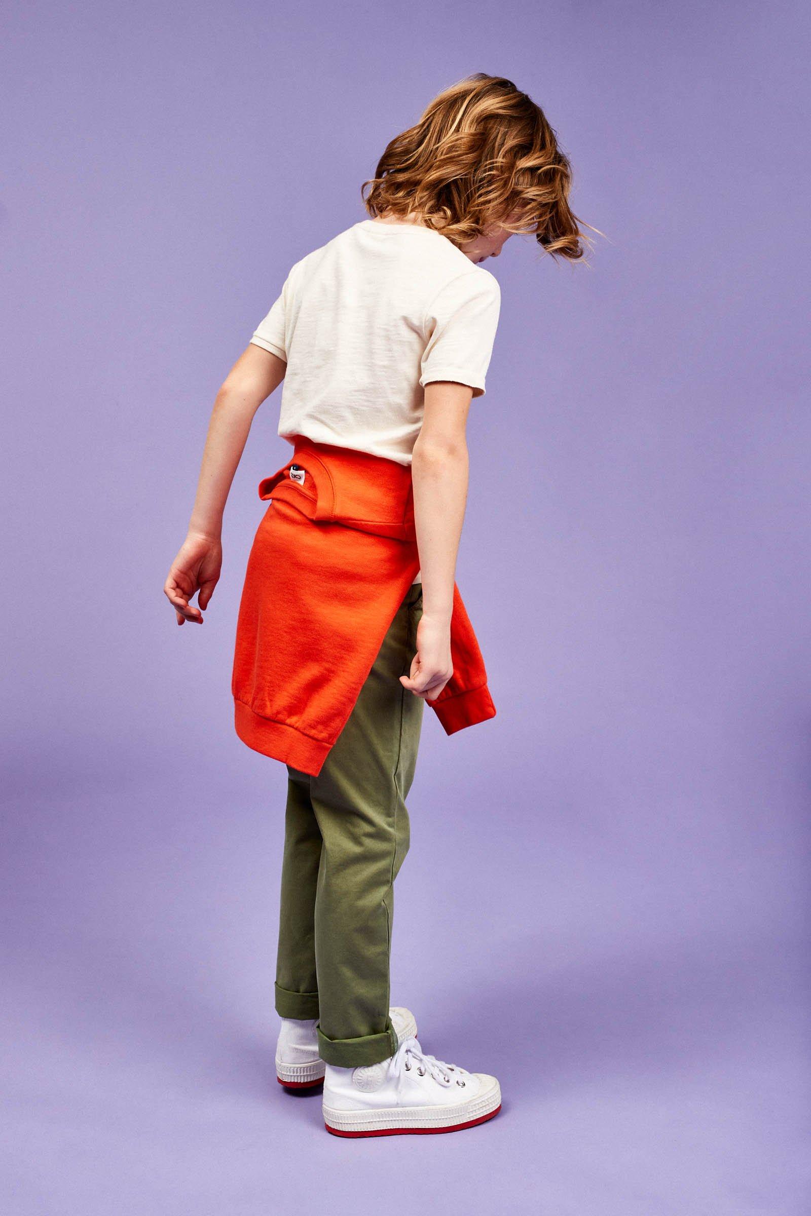 CKS Kids - BRUNO - lange broek - khaki