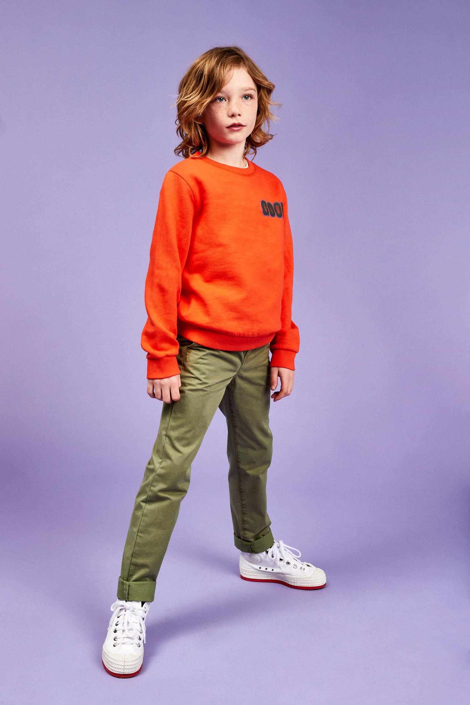 CKS Kids - BRUNO - lange broek - khaki