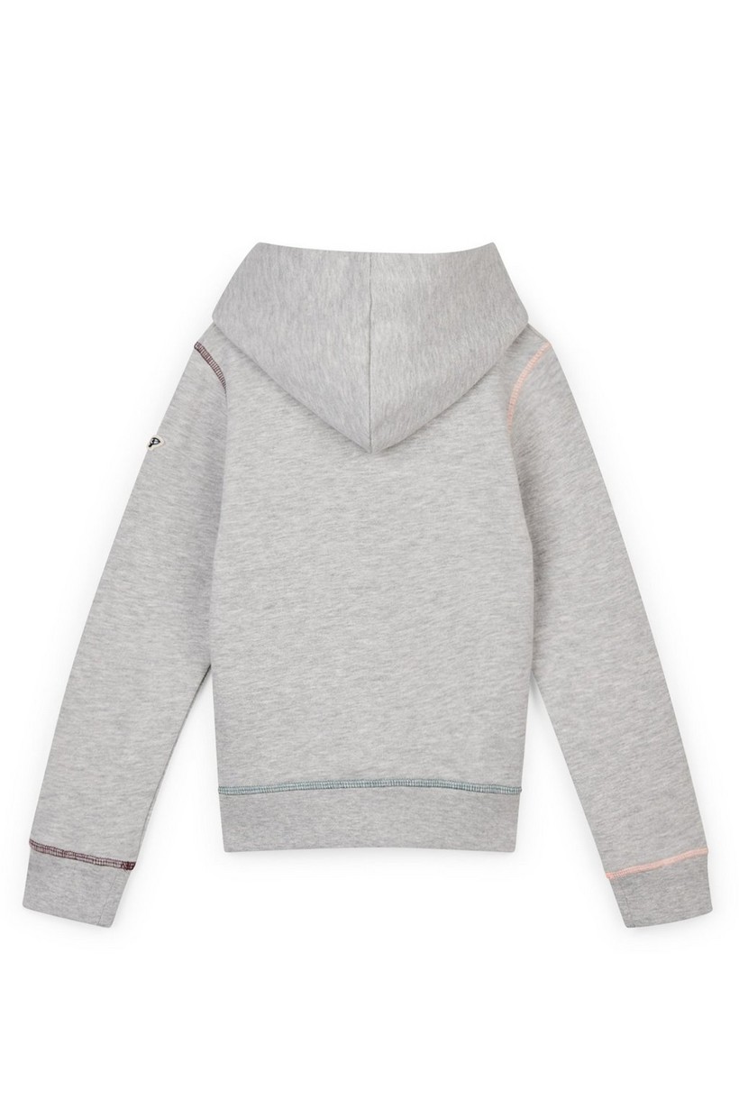 CKS Kids - BARTEL - sweater met capuchon - grijs