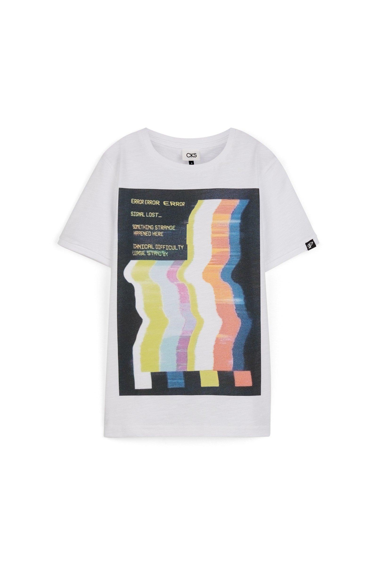 CKS Kids - YAAK - t-shirt short sleeves - white
