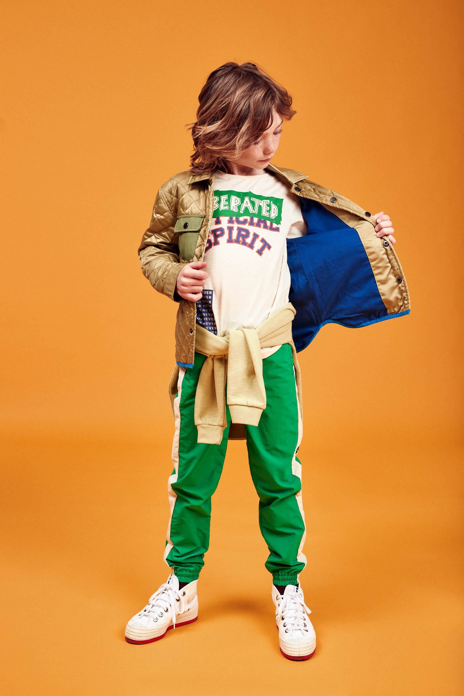 CKS Kids - OTARI - long trouser - green