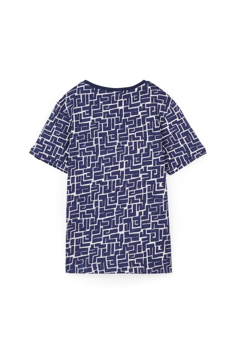 CKS Kids - YOHAN - t-shirt korte mouwen - blauw