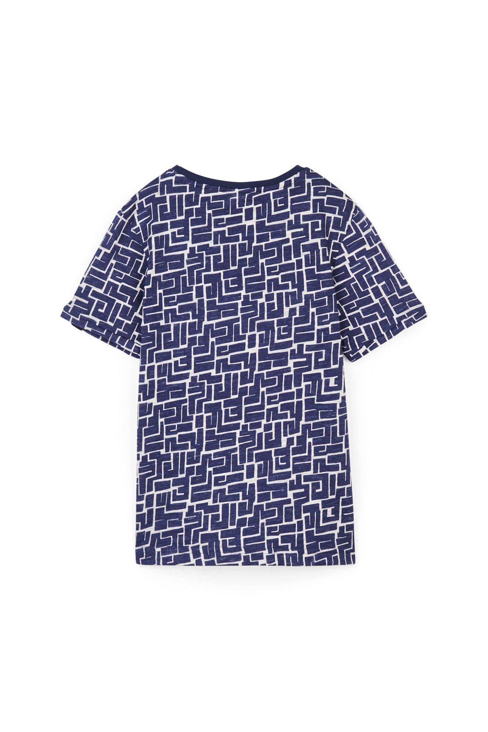 CKS Kids - YOHAN - T-Shirt Kurzarm - Blau