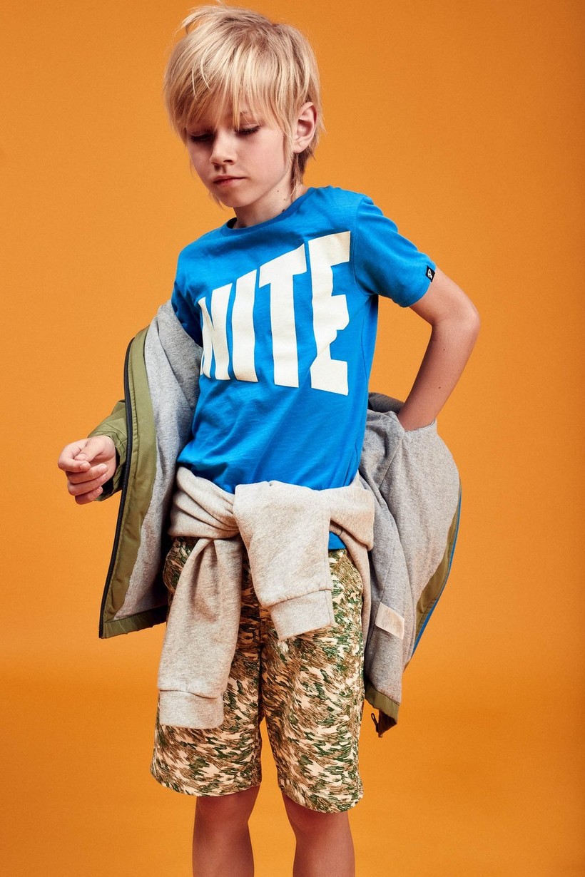 CKS Kids - YEMIEL - t-shirt korte mouwen - blauw
