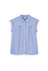 CKS Kids - ECHO - blouse lange mouwen - blauw