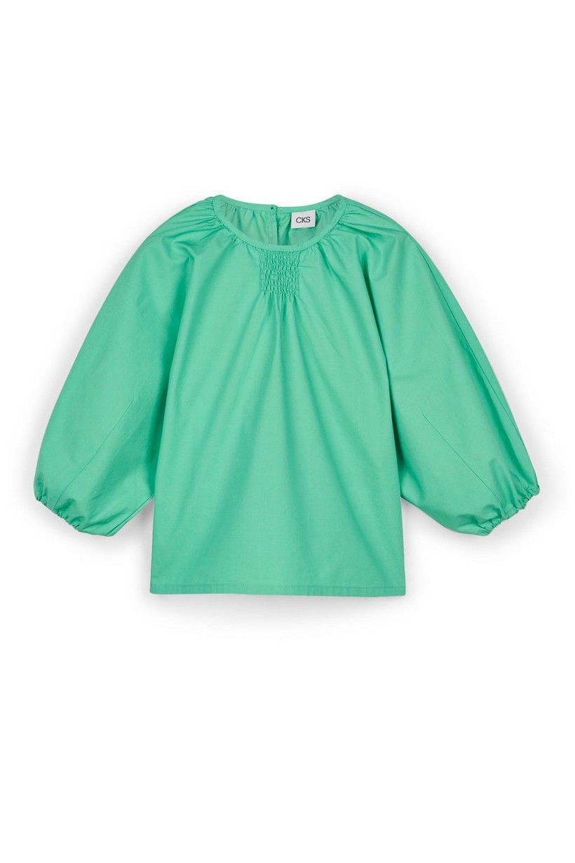 CKS Kids - EMERY - blouse short sleeves - dark green