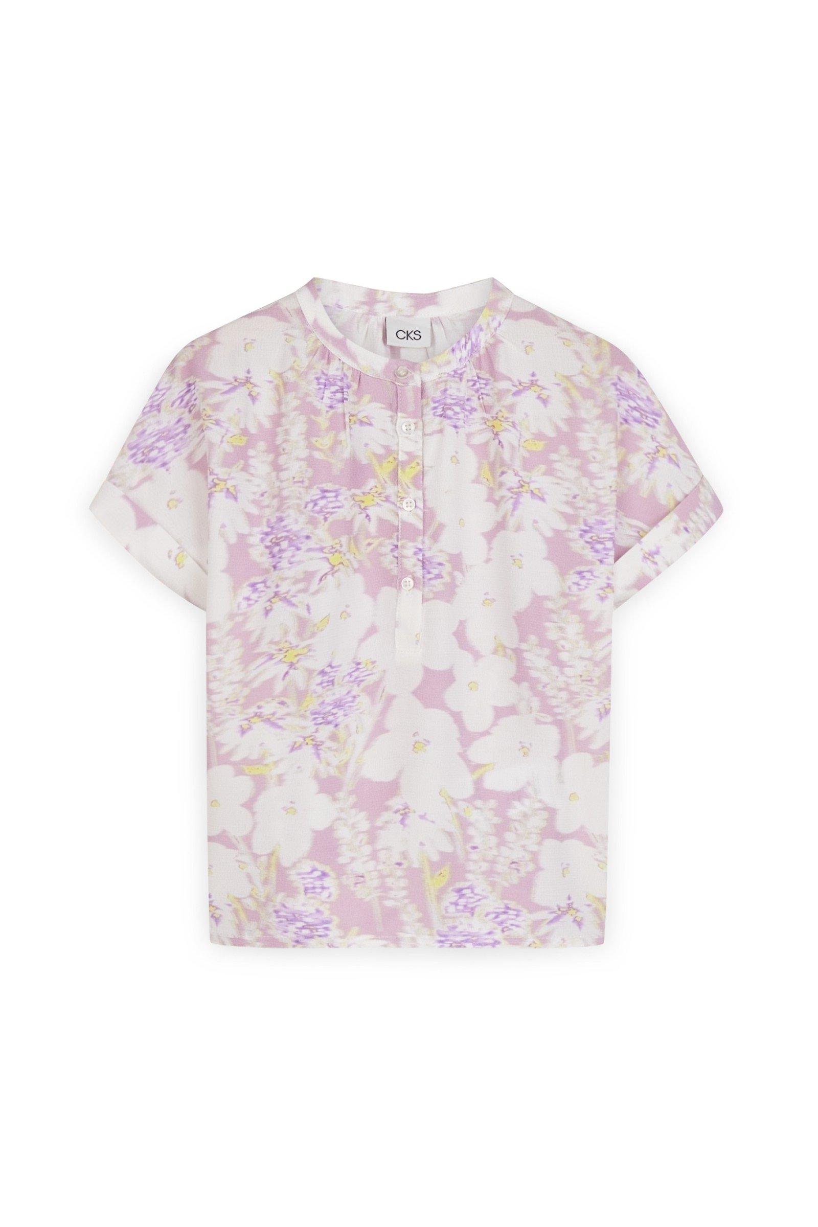 CKS Kids - EBOWA - blouse korte mouwen - meerkleurig