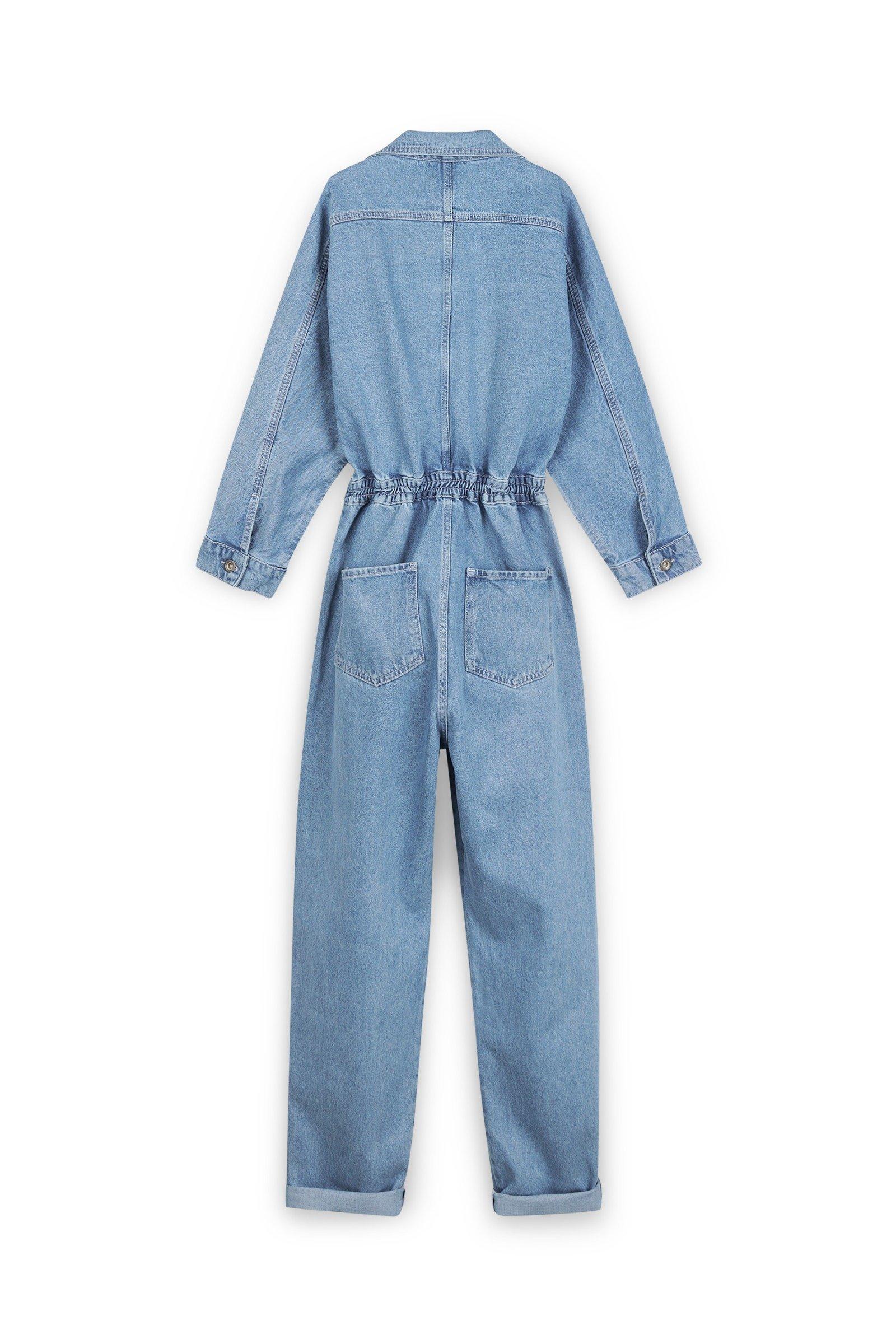 CKS Dames - LARS - long jumpsuit - blue