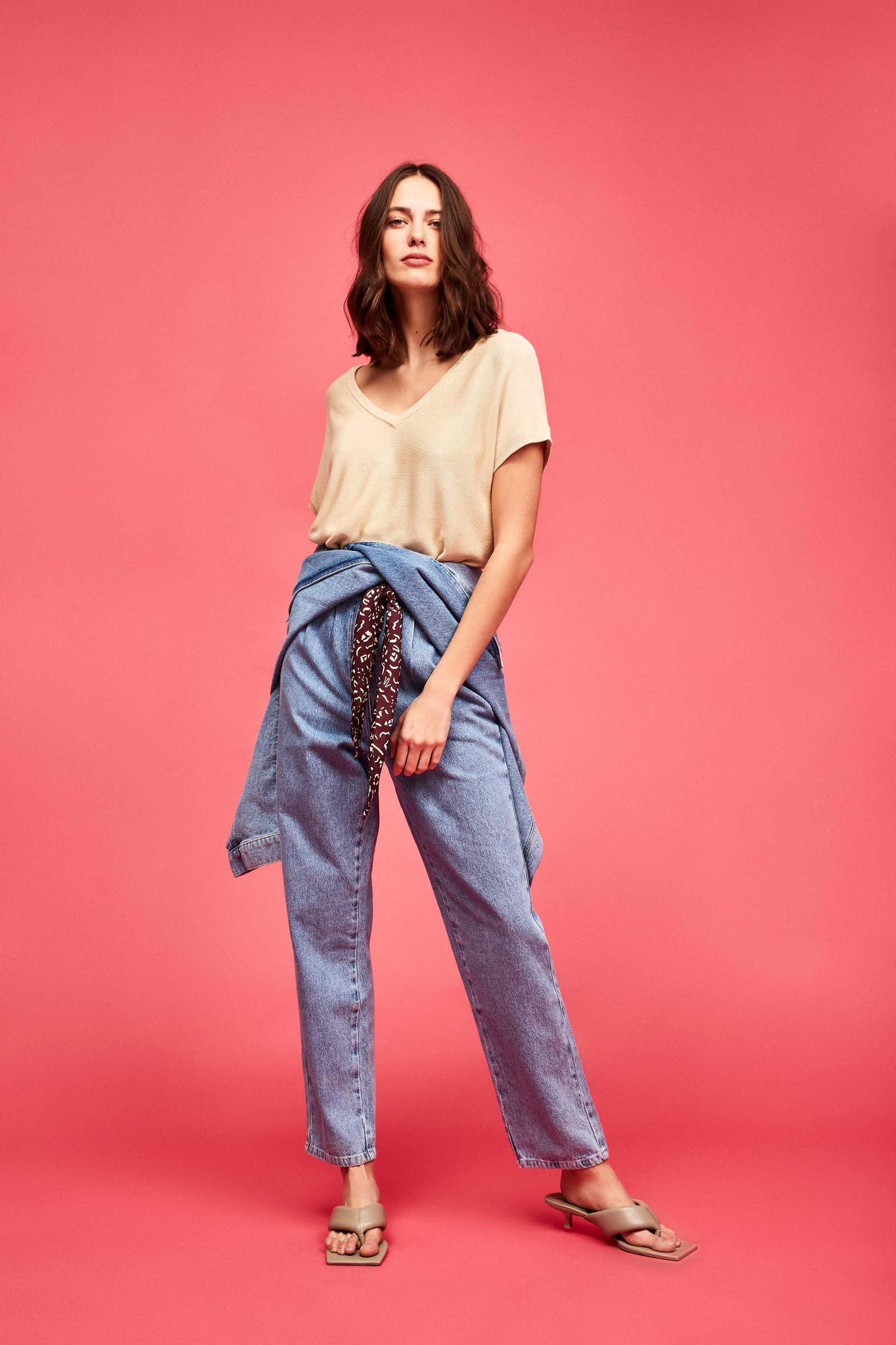 CKS Dames - LARS - long jumpsuit - blue