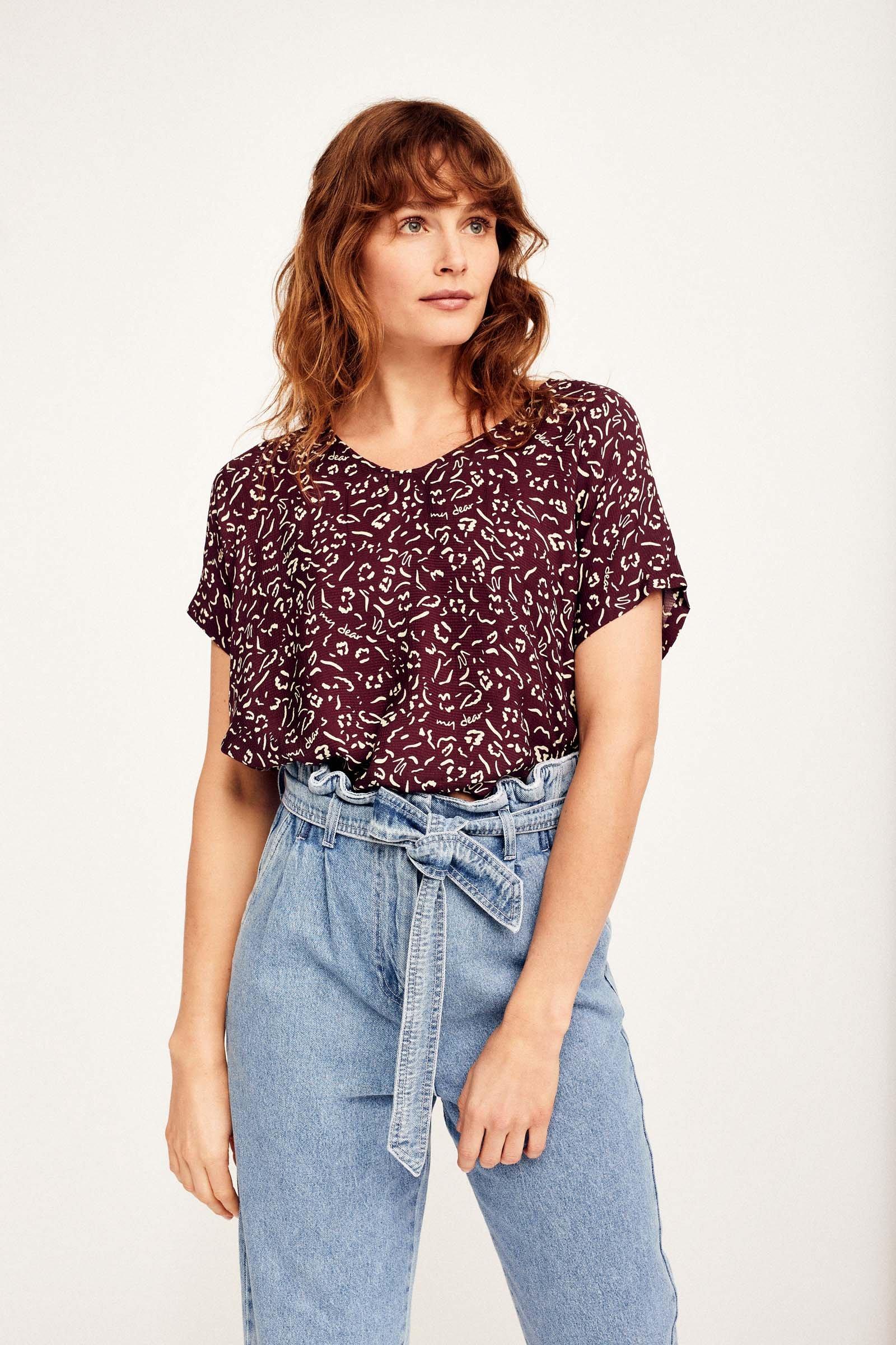 CKS Dames - EBINAS - blouse lange mouwen - meerkleurig